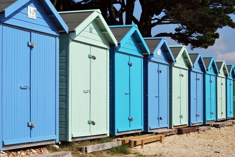 peindre cabane de plage