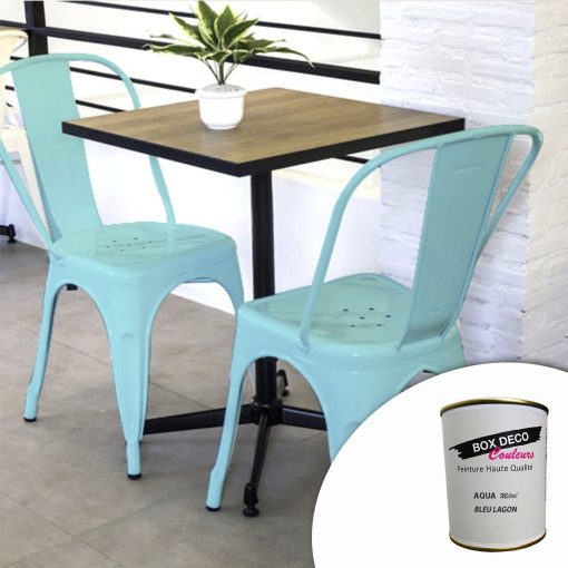 Peinture meuble métal aspect satin 750ml