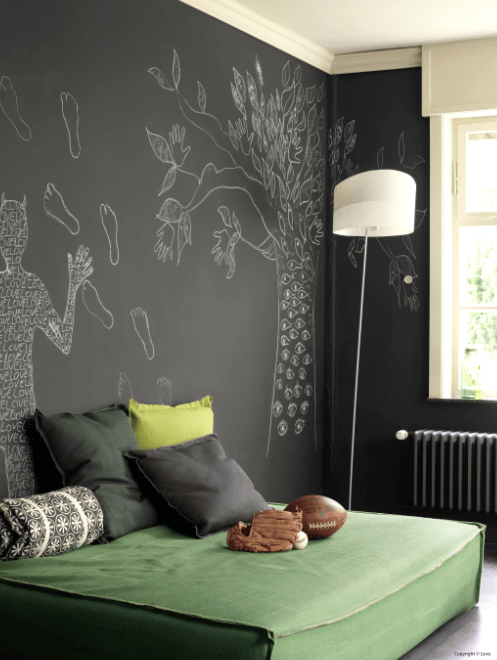 Box peinture ardoise – tableau noir - BOX DECO COULEURS