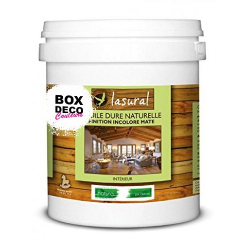 Huile dure incolore mate lasural NATURA 1L