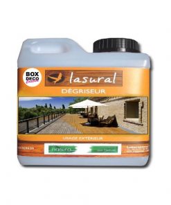 Dégriseur Naturelle Bois extérieur Bio Lasural NATURA 1L