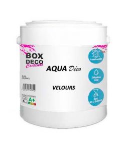 peinture aqua deco velours 2,5l