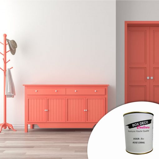 Peinture meuble bois acrylique aspect mat Aqua Bois
