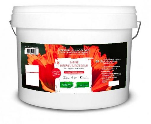 peinture satin interieur exterieur 10l